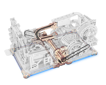 Rokr 3D Puzzle Marble Link Pack Lg01, Wooden Puzzles For Adults, Marble Run Model Building Kits, Connector For Assembling Spacep