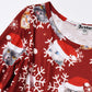 Long Sleeve Cat Dresses For Girls Christmas Costume Clothes 6T 7T Burgundy
