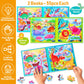 Magnetic Puzzles For Kids Ages 3-5, Two-Book Set, Dinosaur Animal Jigsaw Puzzle Magnet Books Travel Games Montessori Preschool Learning Activities Toddler Toys For 3 4 5 6 Year Old Boys Girls