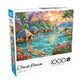 Buffalo Games 1000 Piece Jigsaw Puzzle - Tropical Oasis - Challenging Large Puzzle - Multicolor - Model 12324