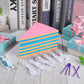 Outus 6 Sets Rainbow Pennant Banner Flags Garland Multicolor Bunting String Triangle Flags Bulk Rainbow Bunting for School Class