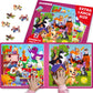 Quokka Magnetic Puzzles For Toddlers 3-4 - 2X48 Travel Puzzle Games For Kids Ages 3-5 Years Old - Car Activities Toy For Boys And Girls 4-6 Yo - Cats & Dogs Learning Magnet For Road Trip