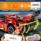 Bav Plated Sports Car Building Sets With Electric Chassis Lifting, Colletible Building Model For Adults, 1:10 Scale Electric Dri