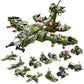 Wideland Stem Building Block Toys, 576Pcs Military Engineering Building Bricks Toy For Kids, 25-In-1 Army Destroyer Fighter Tank Playset Construction Kits, Idea Toy Gifts For Age 6 7 8 9 10+ Years Old