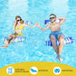 Pool Floats Adult - 2 Pack Inflatable Pool Floats Hammock, Multi-Purpose 4-In-1Pool Floats For Adults, Swimming Pool Water Hammo