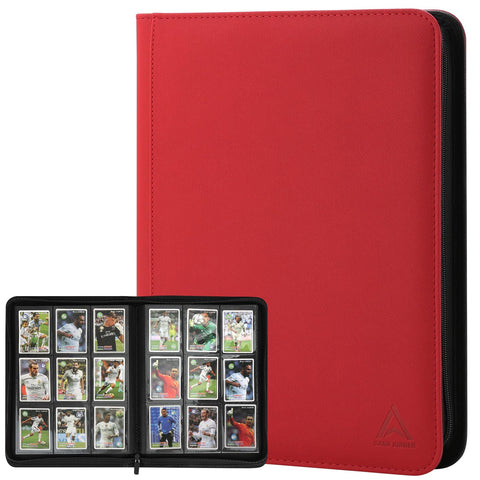 arkeiliy card binder Arkeiliy Card Binder 9 Pocket Double Sided Pockets Trading Card Binder –  Toytooth