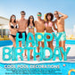 Shappy 20'' Happy Birthday Pool Large Floating Letter Balloons with Adhesive Dots Inflatable Pool Decorations for Summer Birthda