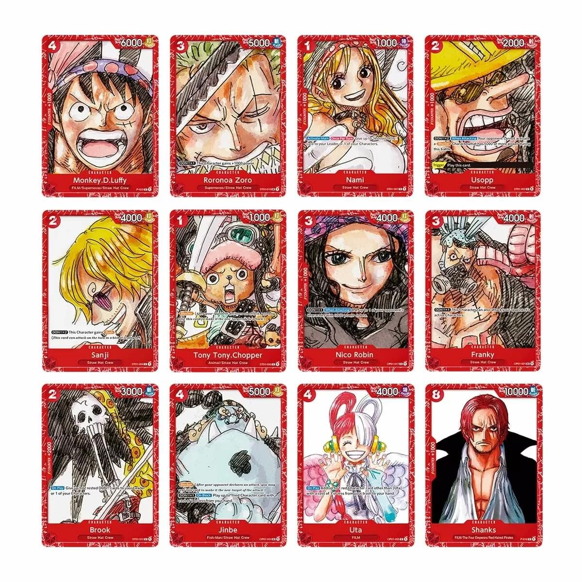 One Piece Premium Card Collection Film Red Edition Folder Binder Limited Edition
