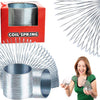 The Dreidel Company Silver Metal Coil Spring, Goody Bag Fillers, Party Favor For Kids, Variety Of 2.4' (60Mm) Individually Boxed (Single)