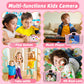 Kids Camera For Girls Boys Toddlers Childrens Age 3-8 Digital Selfie With 64Gb Card For Son Daughter Grandson Granddaughter Chri