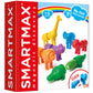 Smartmax My First Safari Animals Stem Magnetic Discovery Building Set With Soft Animals For Ages 1-5