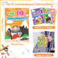 Japbor The Ten Commandments Coloring Books - 24Pcs Christian Coloring Books Bulk 10 Commandments Crafts For Kids, Religious Part
