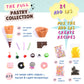 Toysbutty Butter Slime Kit For Girls, 12 Color Soft Scented Slime Ice Cream Making Set With 21 Slime Accessories In Gift Box, In