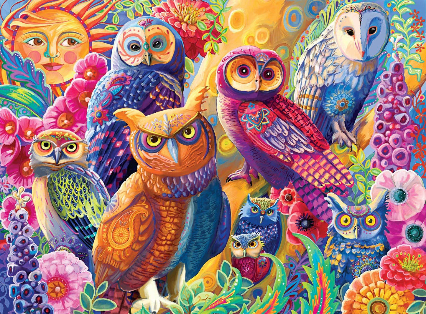 Buffalo Games - Laura Audi - Owl Autonomy - 1000 Piece Jigsaw Puzzle For Adults -Challenging Puzzle Perfect For Game Nights - Finished Size Is 26.75 X 19.75