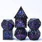 UDIXI Metal DND Dice Set, 7PCS Polyhedral D&D Dice Set Dragon d and d Dice for MTG Dungeons and Dragons Role Playing Games (Purp