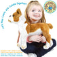 TigerHart Plush Boston Terrier Boxer Stuffed Animal - 14.5 Inch, White, Fabric-Wrapped Plastic Legs, Model 00721107392385