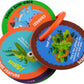 Mollybee Kids Dino Stomp And Roar, Toddler And Preschool Dinosaur Activity Cards, Gifts For 3, 4 Year Olds, Toddler Activities