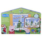 Peppa Pig Advent Calendar with 24 Surprise Toys & 4 Family Figures, Green, Model F5171, Ages 3 and Up