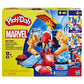 Play-Doh Marvel Iron Man Armor Maker Lab Playset with Lights and Sounds, Customizable Action Figure, Imagination Toys for Boys a