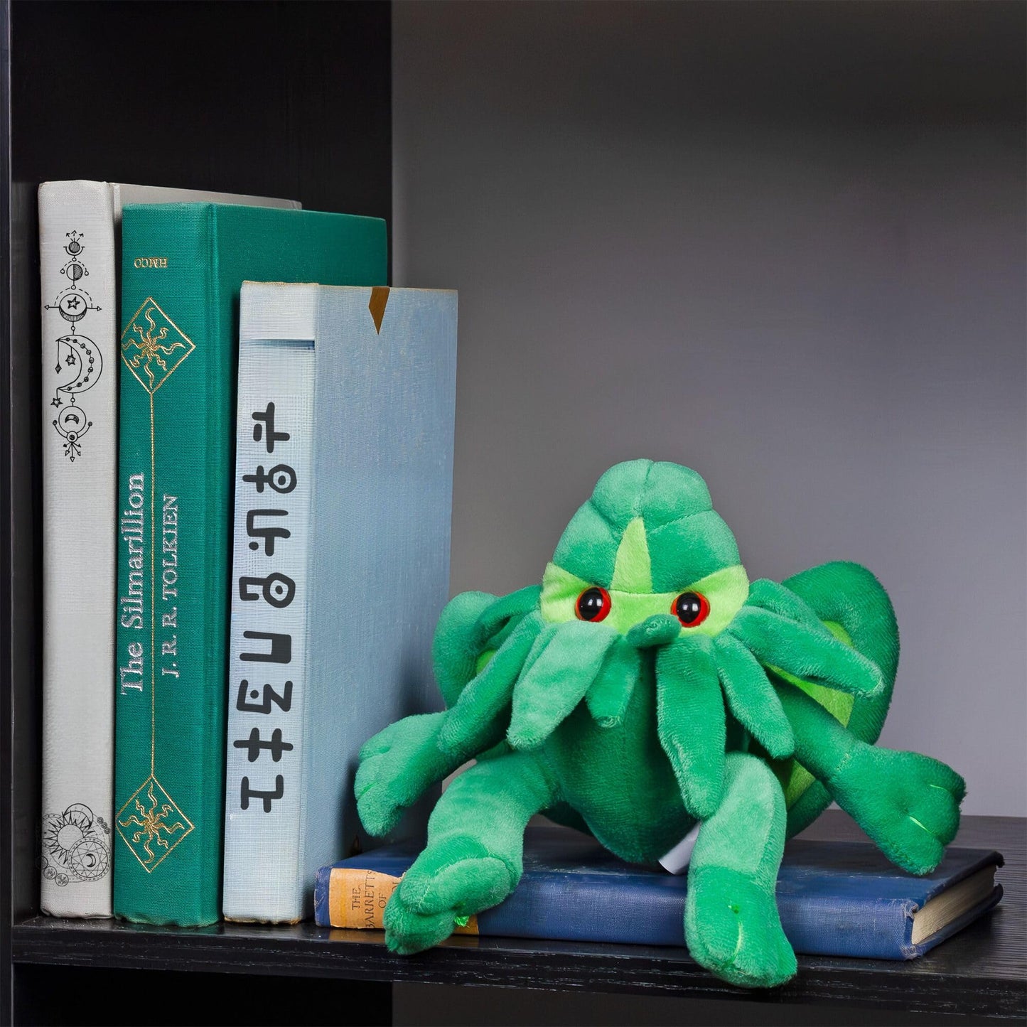 Toy Vault Mini Cthulhu Plush - 8-Inch Stuffed Horror Toy, Green, Polyester, Small Size, Model TV_12004