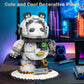 Jmbricklayer Space Panda Astronaut Building Sets 70005, Cool & Cute Animals Panda Bear Display Model, Space Toys Sets For Adults Kids Boys Girls Aged 8 9 10 11 12 13 14+, Ideal Gifts Idea(829 Pieces)