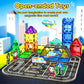 Igivi Magnetic Tiles City Road Set With Magnet Car Toys, Magnetic Blocks Building Toys For Kids, Stem Construction Toys For Toddlers,Toy Gifts For 3+ Year Old Boys & Girls