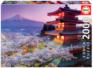 Educa Children'S 2000 Mount Fuji Japan Puzzle