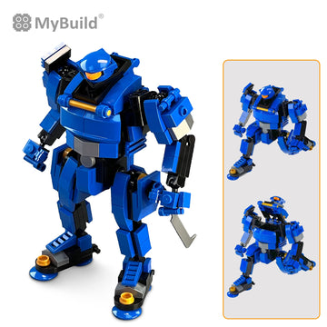 Mybuild Mecha Frame Sci-Fi Series Keiji 2 - Manga Inspired Futuristic Robot Mech Building Set, Creative Play With Building Brick