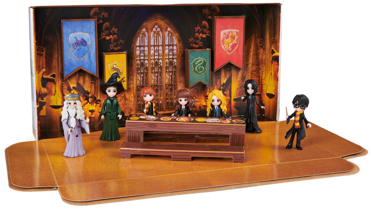 Wizarding World Harry Potter, Magical Minis Collector Set With 7 Collectible 3-Inch Toy Figures, Kids Toys For Ages 5 And Up