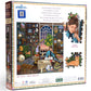 eeBoo Piece & Love: Alchemist's Library - 1000 Piece Puzzle - mature-themed Square Jigsaw  23x23  Includes Image Reference Insert  Glossy Pieces