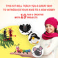 Spicebox Beginners Spool Knitting Kit For Kids, Make Your Own Animals, Spool Yarn Knit Set, Diy Arts And Crafts, Children'S Creative Activity, 19 Projects