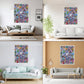 Taozi&Lizhi The Original 1000 Piece Puzzle, Fart-Tastic Rainbow Universe, No Dust Leisure Animal Puzzle, Colorful Funny Art Puzz
