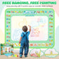 Assark Water Doodle Mat - 40x32" Mess-Free Coloring, Educational Toy for Kids, Green, Ideal Birthday/Christmas Gift for Ages 3-8