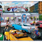 Masterpieces 550 Piece Jigsaw Puzzle For Adults, Family, Or Youth - Rock & Rolla Diner - 18''X24'' - Nostalgic Retro Jigsaw Puzz