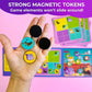 Quokka Magnetic Sudoku Toddler Puzzles Ages 2-4 - 20 Pieces Puzzles For Kids Ages 4-6 - Puzzle For Kids Ages 3-5 Sudoku Book With 3 Levels: Easy, Medium, Hard - Educational Portable Travel Game