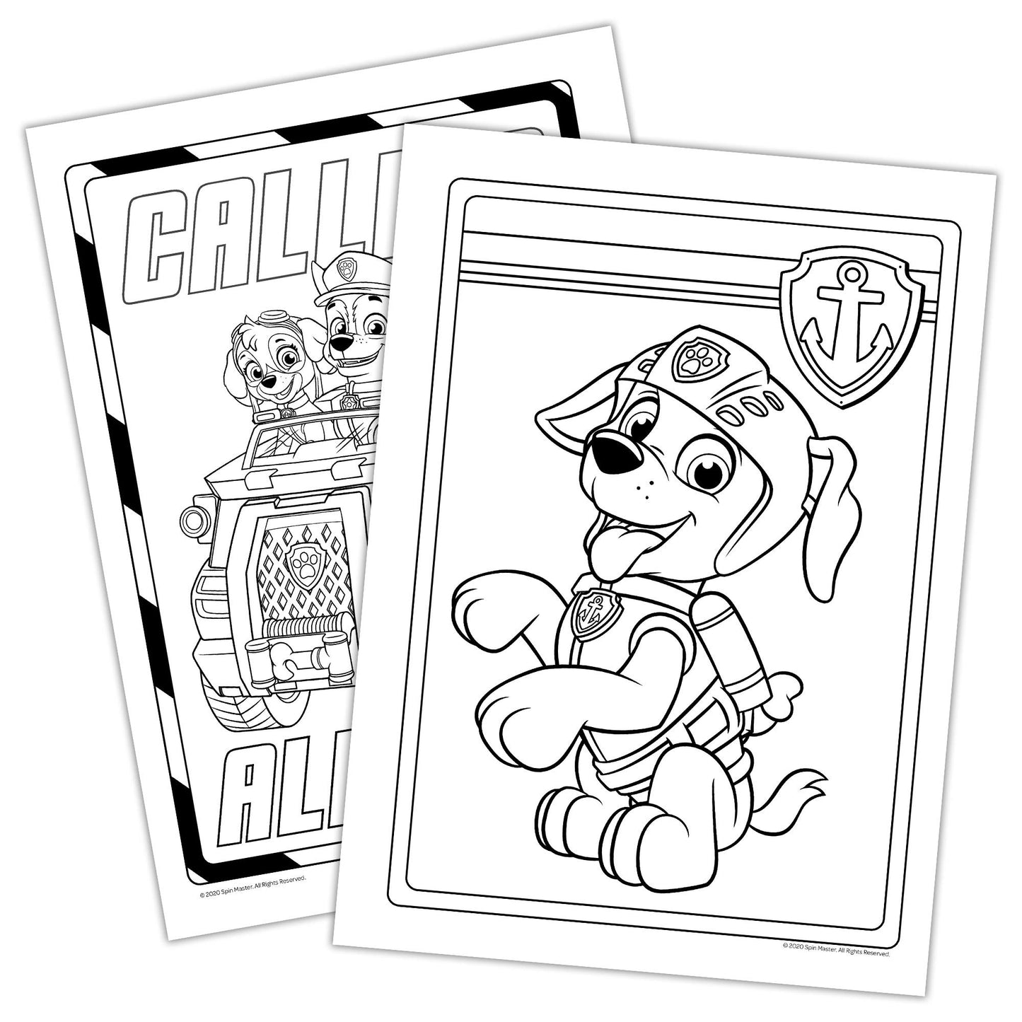 Bendon PAW Patrol Imagine Ink Coloring Book, 16 Pages, Mess Free, Small, Multicolor, Model 14081