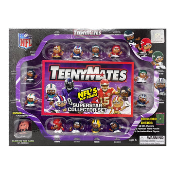 Party Animal Teenymates NFL Collectors Gift Set - Multicolor, Plastic, Model 733947010351