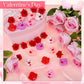 Junkin 100 Pcs Valentine Mini Rubber Ducks 1.57 Inch Small Rubber Ducks In Bulk Festive Rubber Ducks Heart For Birthday Party Fa