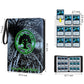 MTGPRO 9 Pocket Card Binder  720 Double Sided Pocket Trading Card Binder  enhanced PU Card Collector Album Card Folder for MTG/YGO/PTCG/Game Cards(Green)
