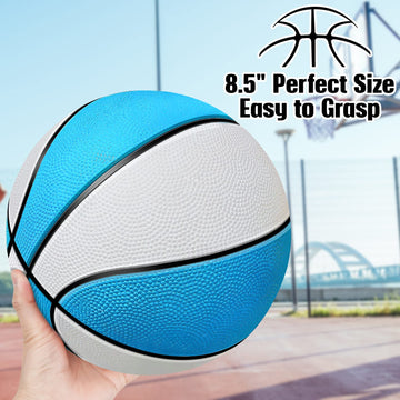 Tneltueb Swimming Pool Basketball 2 Pack, 8.5In Water Basketball For Swimming Pool Basketball Hoops & Pool Games, Mini Basketball For Kids,Teenager