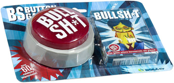 Bs Button Game (Bullshit Playing Cards Plus 60-Sound Button)