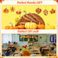 Vertintong 25 Sets Thanksgiving Crafts Fall Tissue Paper DIY Crafts for Thanksgiving Activities Autumn Games Maple Turkey Pumpki