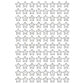 TREND Silver Sparkle Stars superShapes Stickers-Sparkle, 400 Per Pack, 6 Packs