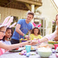 Lesnala 48 PCS Easter Rubber Wristband Theme Party Silicone Bracelet for Kids Teens Women Men Gifts Holiday Accessories Basket S