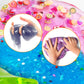Essenson Slime Making Kit - Slime Supplies For Girls & Boys, Crystal Clear Slime, Glitter, Charms, Fishbowl Beads - Kids Art Craft Toys Gifts Age 3+