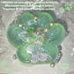 2.76 Inch Squeeze Toys Cat Paw Handmade Squeeze, Green Glitter Transparent Squeeze Paw, Cute Soft Squeeze For Stress Relief, Fid