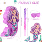 Suilung Mermaid Piata Bundle 18.9 Inch Mermaid Party Supplies with Blindfold, Bat and Filler for Under the Sea Mermaid Theme Bir