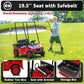 Karbost Kids Golf Cart With Remote Control, 2-Seater Ride On Toys For Kids Boys Girls, 12V Battery Powered Electric Vehicle With