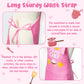R HORSE Kid Apron and Chef Hat Set 2Pcs Adjustable Children Light Pink Kitchen Apron, Dress up Role Play Chef Toy Cooking Baking