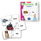 The Learning Journey: Match It! - First Words - 30 Piece Self-Correcting Words With Matching Images For Emerging Readers - Sight Words Puzzle For Kids Ages 3 And Up - Award Winning Toys